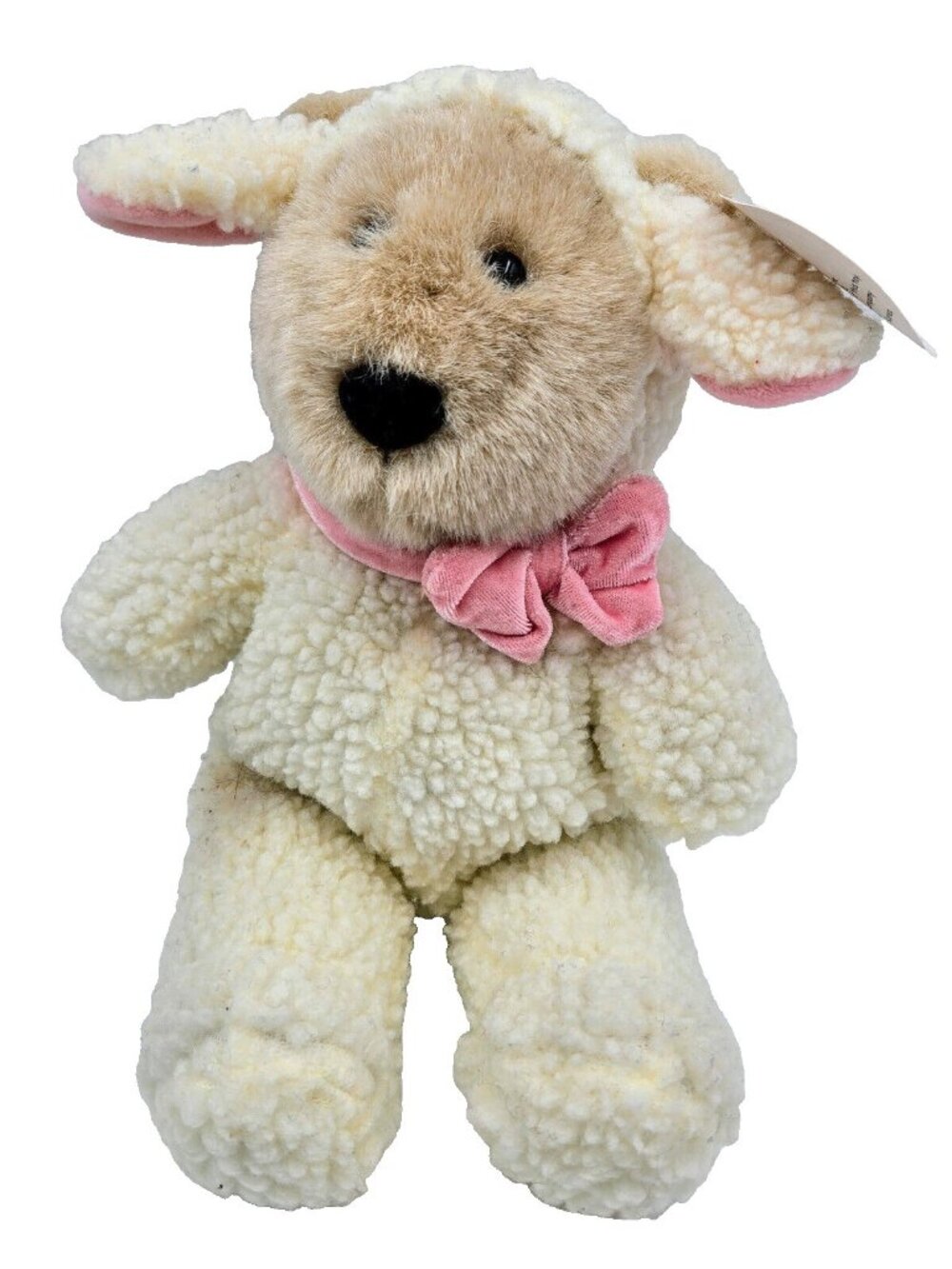 Starbucks Coffee Bearista Bear Collection 2000 Lamb Bear Plush Toy Vintage Read